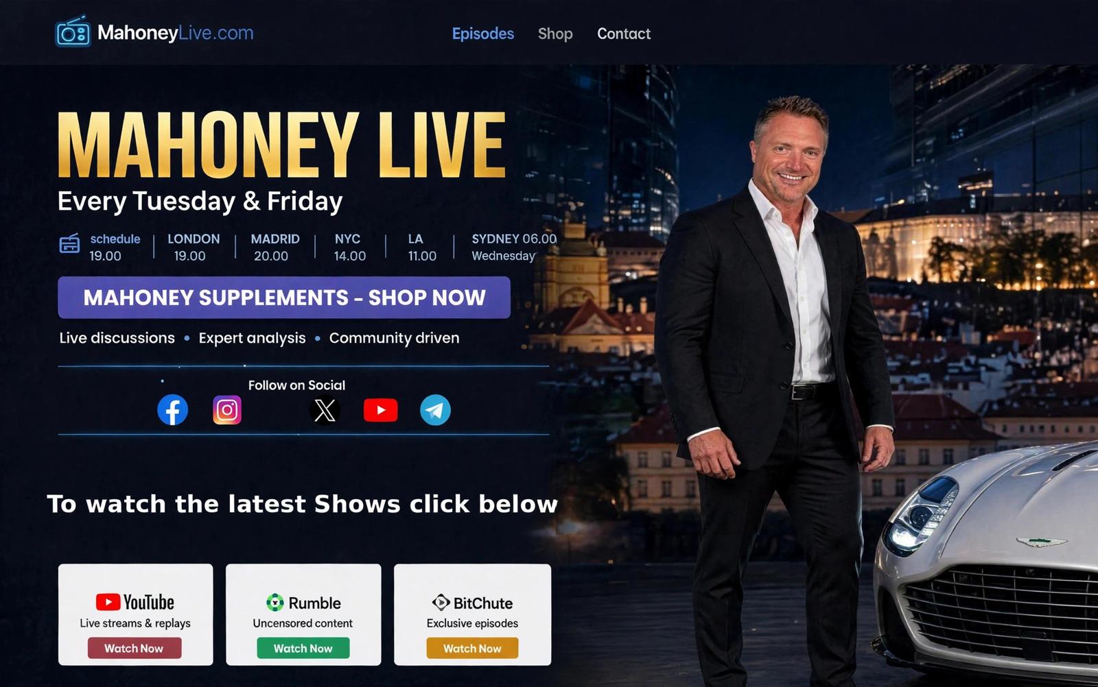 Mahoney Live